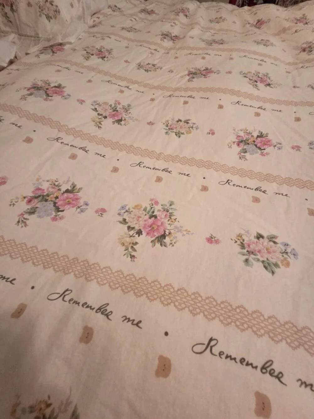 Floral Duvet Cover with 2 shams